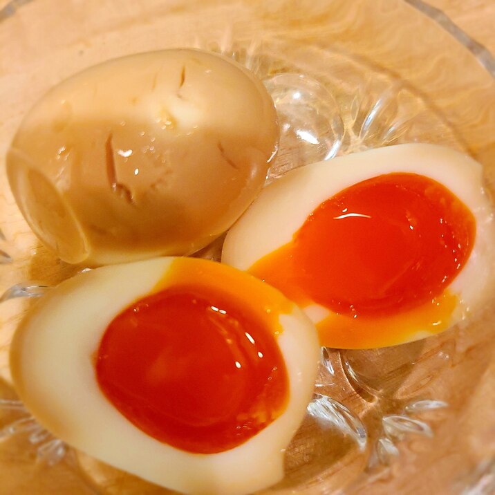 漬けるだけ簡単！スタミナ半熟味玉